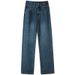 Gerade Jeans mit hoher Taille für Damen im Frühjahr und Herbst 2025, neue lockere und dünne Drapierung, schmale Version, weite Wischhose mit weitem Bein, Flut_voghion.com
