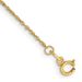 14K 9 Inch 1mm Singapore With Spring Ring Clasp Anklet_voghion.com