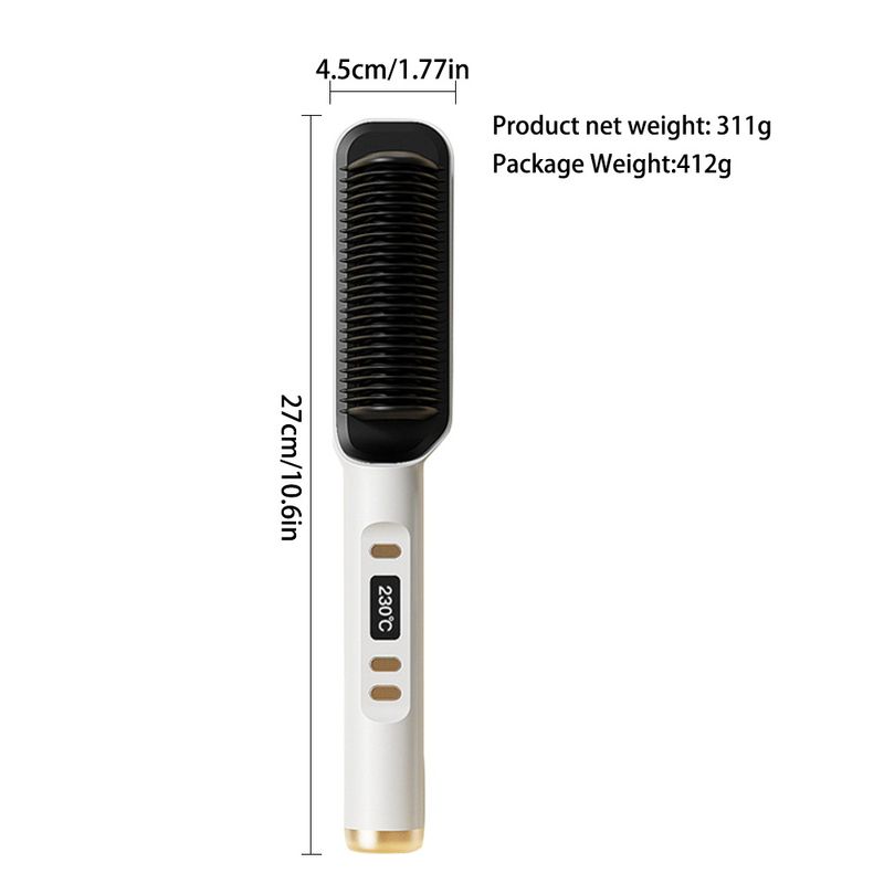 New Direct Negative Ion Straightener Does Not Hurt Hair, Lazy People, Straight and Dual purpose Clipper Electric Curling_voghion.com