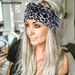 New Leopard Print Digital Printed Sports Headband with European and American Knotted Cross Wide Edge Elastic Headband for Women_voghion.com
