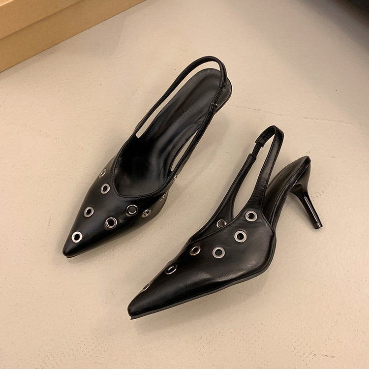 Women's Elegant Pointed-Toe Heels - Women's Dressy Closed-Toe Pumps For Spring/Summer_voghion.com