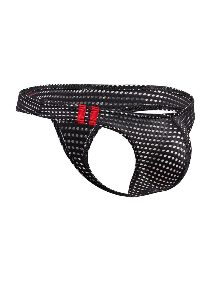 Japanese And Korean Breathable Men's Mesh GAY Hip-Exposing Sexy Fashion Low-Waist Thong E-098_voghion.com