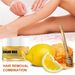 Cera allo zucchero al miele e limone, crema depilatoria alla cera naturale pura al miele, adatta per la depilazione di gambe, petto, mani e ascelle, con raschietto_voghion.com