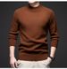 Puyuan collo alto in lana per uomo, autunno 2024 e vinci tinta unita inior casual versatile maglia base uomo_voghion.com