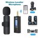 Wireless 3.5mm Lavalier Lapel Microphone Bluetooth Mini Mic For Camera Phone UK_voghion.com