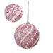Pearl & Glitter Christmas Ball Ornaments – 8CM Foam Hanging Decor For Tree, Home & Party (Red/Gold/White, 6-Pack)_voghion.com