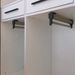 Top-Mount Pull-Out Pants Hanger - Stainless Steel Extendable Rail System For Wardrobe Organization_voghion.com