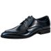 Cowhide Brand Casual Youth Formal Driving Patent Leather Shiny Men's Shoes_voghion.com