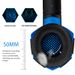 Over-ear computerheadset voor gamer, PS5, PS4, pc, mobiele telefoon, bedrade hoofdtelefoon met microfoon, ruisonderdrukking, stereogaming_voghion.com