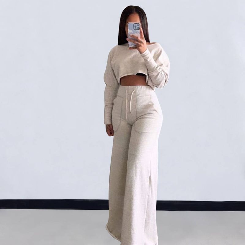 [Cotton Linen] Women's Clothing Casual 3 Color Autumn And Winter Suit_voghion.com