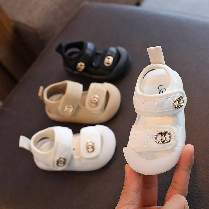 Gran oferta de sandalias para bebé, nuevas de verano para niño, zapatos de suela suave anticaídas para bebé, zapatos para niño pequeño, zapatos de playa ligeros para niña._voghion.com