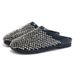 MingLiu Baotou Slippers Women's 2025 Summer New Water Diamond Breathable Mesh Hollow Out Outer Half Drag Women's Casual Flat Bottom Women's Shoes_voghion.com