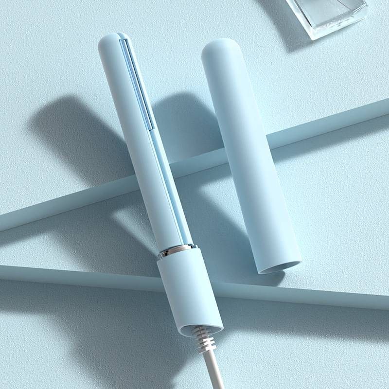 2-in-1 Mini Hair Straightener & Curling Iron - Compact Styler For Bangs & Short Hair (Travel-Friendly, Fast Heating, Dual Voltage)​​_voghion.com