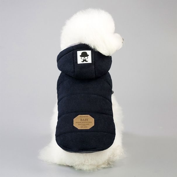 Vestiti invernali caldi in pile per cani di piccola taglia, giacca per cuccioli, cappotto trapuntato per cani, felpa con cappuccio per chihuahua, abbigliamento per Shih Tzu, Yorkies di PawParty Store_voghion.com