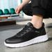 Euro Step Zomer Ademend Holle Mesh Grote Maat Dikke Zool Casual Sport Zwarte Deodorant Hardloopschoenen Heren Reizen_voghion.com