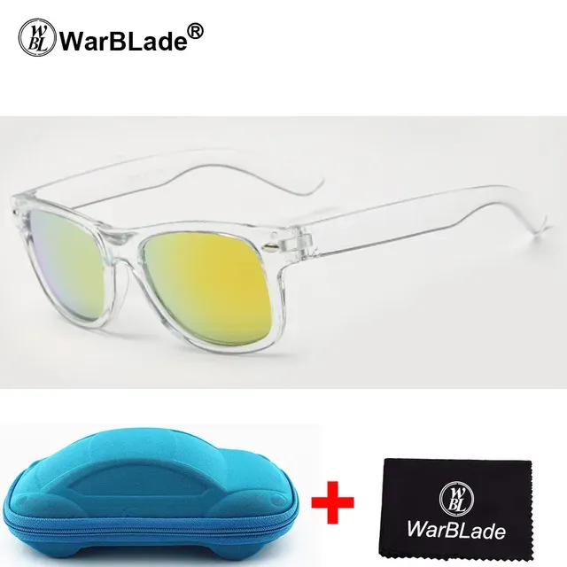 Moda WarBLade Cool Sunglasses Bambini Occhiali da sole per ragazzi Ragazze Occhiali da sole Protezione UV 400 con custodia Regalo per bambini_voghion.com