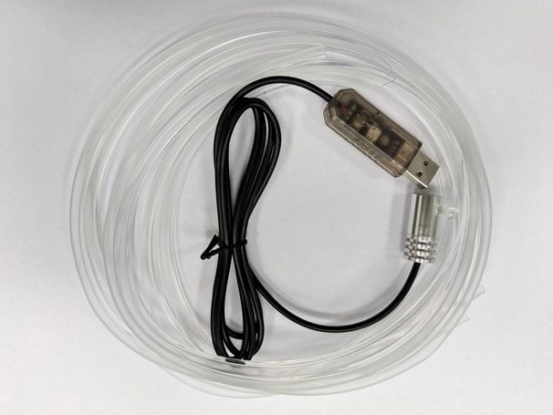 Buntes, sprachgesteuertes kaltes Auto-Atmosphärenlicht, LED-Leitfaden, Lichtleitstreifen für die Innendekoration_voghion.com