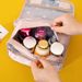 Make-up Taschen 2022 nei Rees Toilettetasch mat grousser Kapazitéit waasserdicht Kosmetiktasch fir d'Späicherung vun Ärem High-End-Sënn_voghion.com