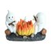 Cross Border Halloween Ghost Flickering Candle Simulation Resin Decorative Wax Home Restaurant Bedside Ornaments Glowing Candle_voghion.com