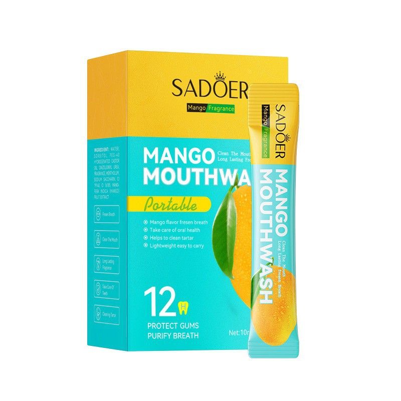 SADOER Coffee Refreshing Cleansing Teeth und Fresh Mouthwash auf Englisch_voghion.com