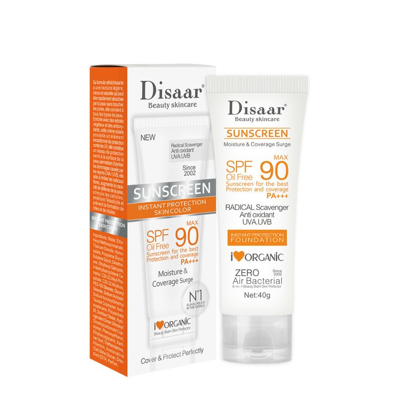 Disaar waterproof face, body, arms, thighs skincare product sunscreen_voghion.com