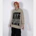 Men's Clothing retro mohair niche lazy style letter sweater men's autumn and winter loose heavy couple round neck sweater_voghion.com