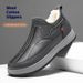 Winter Men Plus Velvet Thick Sheep Wool Dad Shoes Leather Waterproof Non Slip Elderly Shoes Men_voghion.com