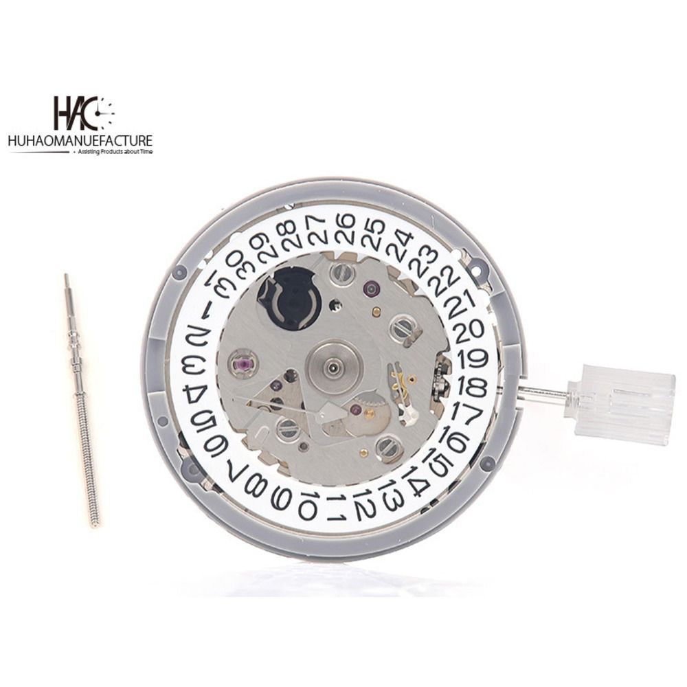 Uhrenzubehör: Originales, brandneues NH35A-Präzisions-Vollautomatik-Mechanismus NH35 aus Japan_voghion.com