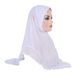 Malais femmes grande fille cristal lin à volants bord coiffure chapeau foulard H322_voghion.com