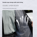 Adult Reflective Plus Size Raincoat And Rain Pants Set Double Layer Cycling Extra Large Split Type Oversized_voghion.com