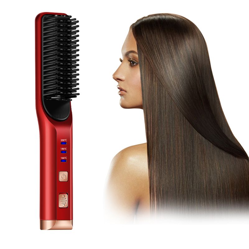 Neuer Haarglätter, kabelloses Laden, tragbarer Haarglätter, verletzt das Haar nicht, lockt und glättet das Haar._voghion.com