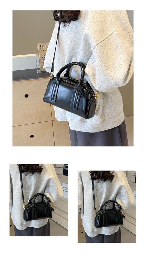 Ženska nova trendi i vrhunska moda za 2024. s malim nišnim dizajnom, torba preko ramena, kontrastne boje_voghion.com