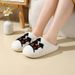 Cotton Fluffy Slippers Home Cartoon Spider Witch Hat Platform Plush Slides Couple Funny Halloween Shoes Women Men Indoor S051_voghion.com