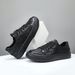 Layer Cowhide Crooked Toe Cute Ugly Mango Shoes Genuine Leather Sneakers Men's Trendy Versatile Low Top_voghion.com