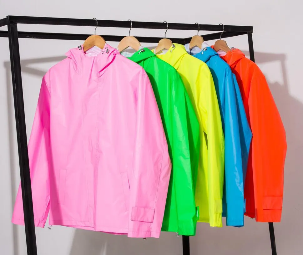 Men's Clothing outdoor sports street dance reflective windbreaker hooded jacket without hip hop jacket_voghion.com