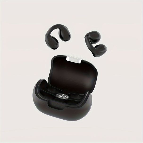 Libera tu libertad: auriculares inalámbricos con temática de juegos, ajuste seguro, sin cables, compatibilidad universal, control táctil, batería de larga duración_voghion.com