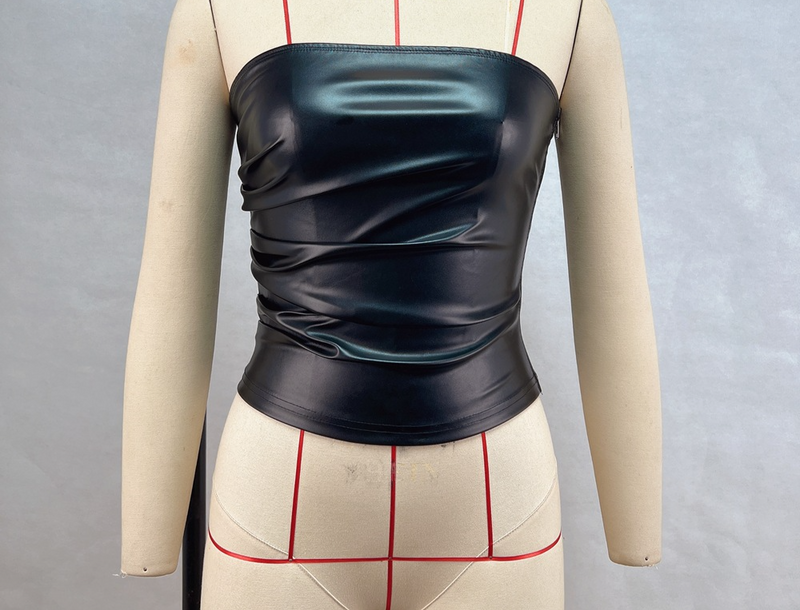 Dameskleding Wikkeltop Rugloos Effen Kleur Alle Match Sexy Nachtclub Top Vest_voghion.com