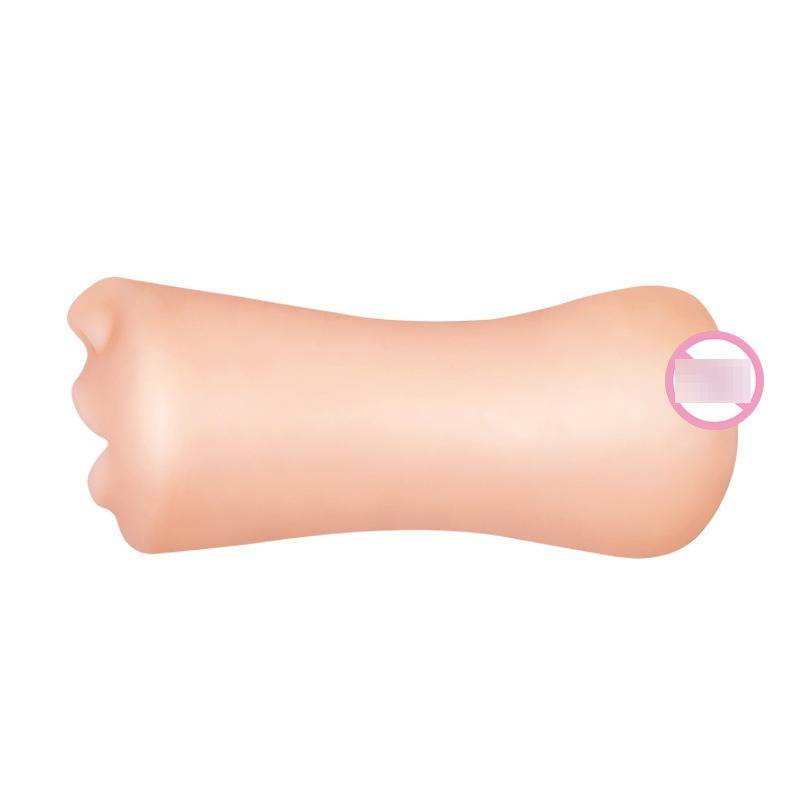 BaiLe Crazy Bull Male Name Device Inverted Mold Double Head Available Through Type 3D Channel Masturbator_voghion.com