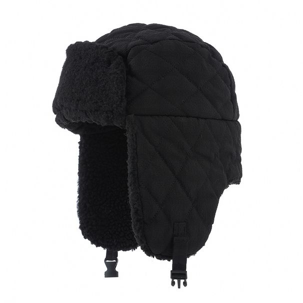 Cappello Lei Feng stile coreano autunno inverno per donna, grande circonferenza della testa, spesso, caldo, antivento, alla moda e_voghion.com