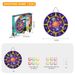 Children's Shooting Practice Round Target Sticky Ball Darts Dribbling Lights Versus Soft Shot Gun Play_voghion.com