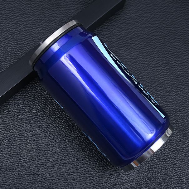 Bottiglia d'acqua in acciaio inox con tappo a vuoto creativo da 300 ml/450 ml, thermos con cannuccia, cartone animato_voghion.com