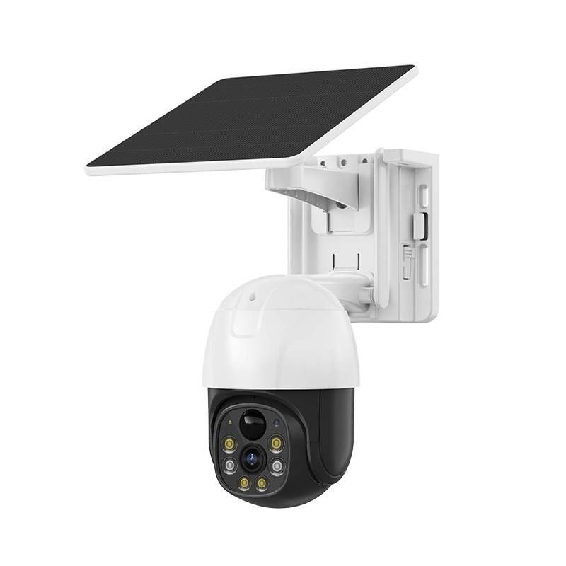 Güneş Enerjili Çift Lensli Güvenlik Kamerası - WiFi/4G, HD Su Geçirmez, Açık Hava ve Ev Kullanımı İçin Uzaktan Görüntüleme_voghion.com