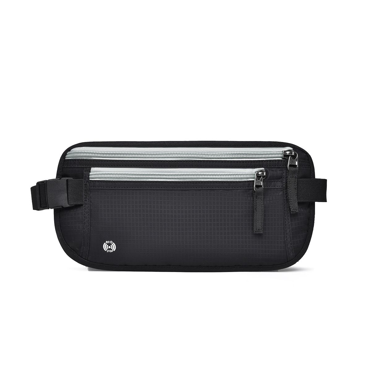 Passport Document Bag Close-fitting Invisible Waterproof Rfid Anti-theft Waist Bag Overseas Travel Money Bag Storage Bag_voghion.com