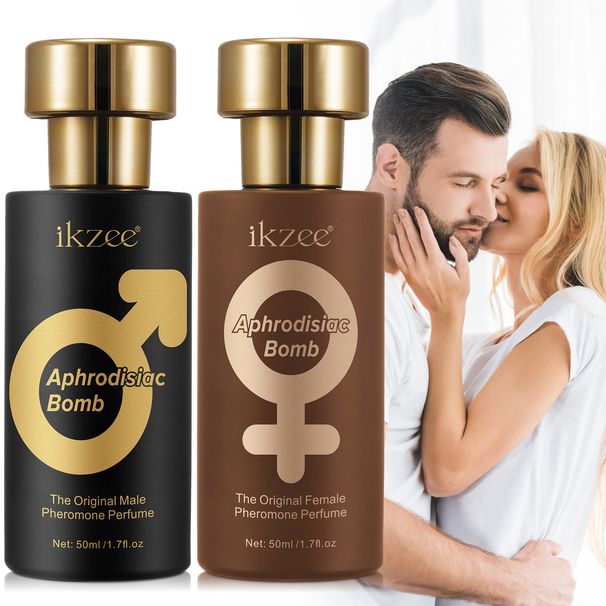 Profumo ai feromoni Ikzee per uomo e donna, fragranza duratura, fresco e naturale, 50 ml_voghion.com