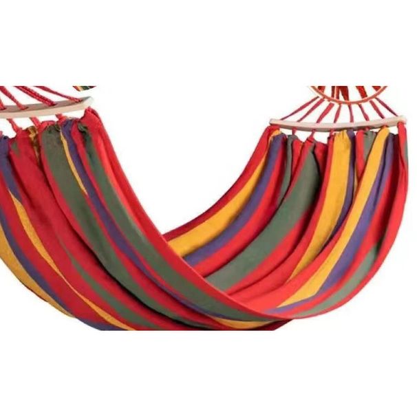 Anti-Tip Portable Camping Home Use Adult Outdoor Nap Children's Net Hammock Tied To Tree_voghion.com