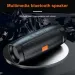 TF USB Bluetooth Dual Stereo Outdoor TFUSB Playback FM Voice Broadcasting Portable Subwoofer Wireless Speaker_voghion.com