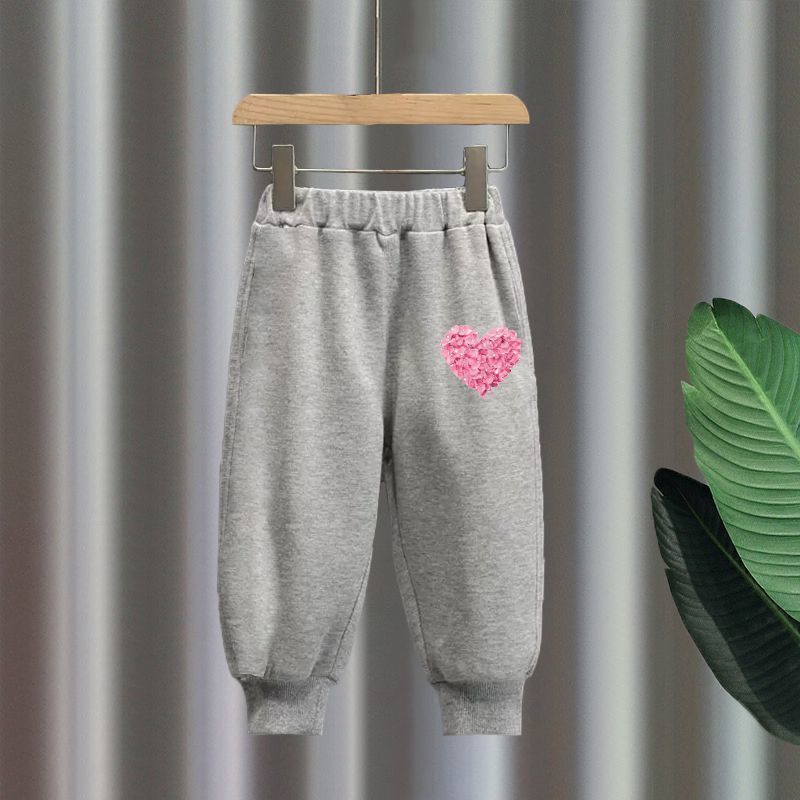 Mother & Kids Girls Suits New Small And Medium Children's Cartoon Western Style Autumn Clothes Baby Cute Sports Sweater Two Piece Suit Trendy_voghion.com