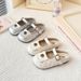 Sandali chiusi per bambini, estate 2025, nuove scarpe da principessa per ragazze, stile coreano Little Chane, suola morbida, cinturino singolo_voghion.com