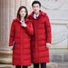 "Knee-Length Professional Cotton Coat – Unisex Winter Workwear For Property & Hospitality Staff"_voghion.com