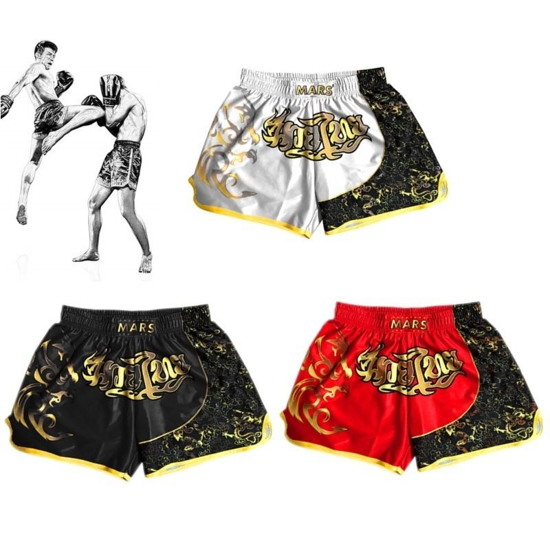 Men's Boxing Shorts, Mid Waist Beach Pants, Men's Casual Shorts_voghion.com